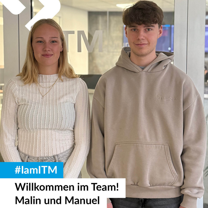 🎓 Ausbildungsstart bei ITM – Willkommen, Malin & Manuel!

Heute dürfen wir zwei neue Gesichter bei ITM begrüßen – und...
