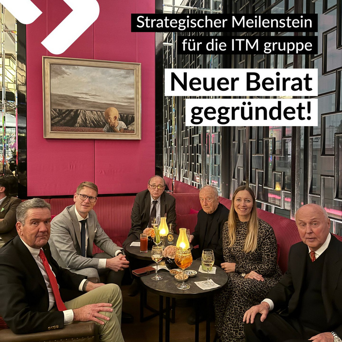 Habt ihr es schon in der Zeitung gesehen? 
Wir haben einen hochkarätig besetzten Beirat ins Leben gerufen, der uns dabei...
