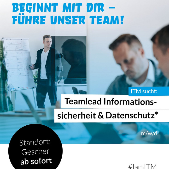 Gestalte Sicherheit & führe ein starkes Team.

Du willst nicht nur Verantwortung übernehmen, sondern aktiv mitgestalten?...
