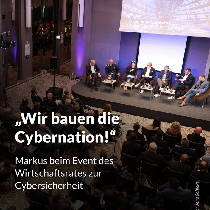 Als Partner des Wirtschaftsrates der CDU war unser Geschäftsführer Markus beim Auftakt-Event „Wir bauen die...